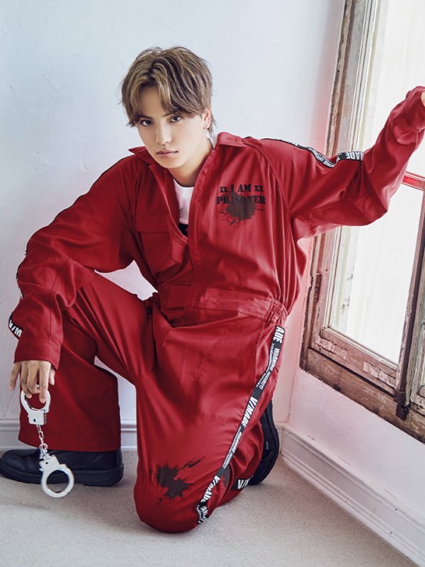 画像14: 【即日発送！】【ハロウィン】 ユニセックス/ 囚人コスプレ コスチューム 【コスプレ2点セット】 【S-XXLサイズ/2カラー】(HC206-SV)[OF01] (14)