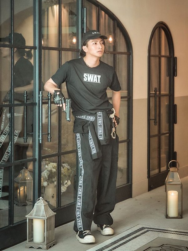 画像24: 【値下げ！】SWATコスプレ 【コスプレ5点セット】【コスプレ2点セット】【S-Mサイズ/1カラー】【S-XXLサイズ/1カラー】(HC206-SV)[OF01] (24)