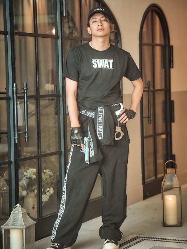 画像27: 【値下げ！】SWATコスプレ 【コスプレ5点セット】【コスプレ2点セット】【S-Mサイズ/1カラー】【S-XXLサイズ/1カラー】(HC206-SV)[OF01] (27)