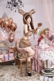 画像5: 【即日発送】【送料無料！】テディバニーギンガムファーセットアップ【ハロウィンコスプレ9点セット】【フリーサイズ/1カラー】[HC03] (5)