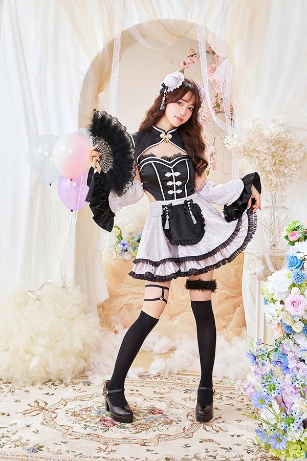 ブラック　モデル身長：163cm