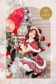 画像5: 【即日発送！】【クリスマスコスプレ6点セット】【Malymoon/マリームーン】チェックエンジェルサンタ【フリーサイズ/1カラー】[OF03] (5)
