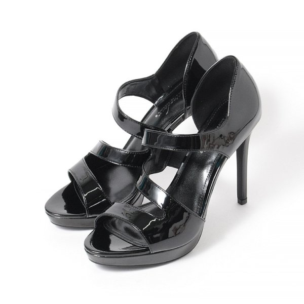 画像15: 【COMEX】 3color/ 11cmヒール/ プラットフォーム/ ラメ/ ハイヒール/ オープントゥ/  プラチナドゥ/ パンプス[OF02] (15)