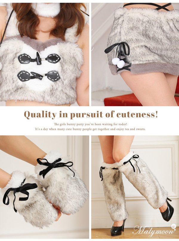画像10: 【即日発送】ホワイトベアコス《ハロウィンコスプレ6点セット》【Malymoon/マリームーン】[HC02] [8853ML] (10)