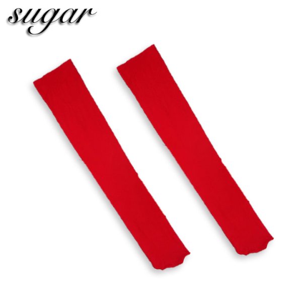 画像2: 【ハロウィン小物】レッドニーハイソックス【PW37000】[HC03] (2)