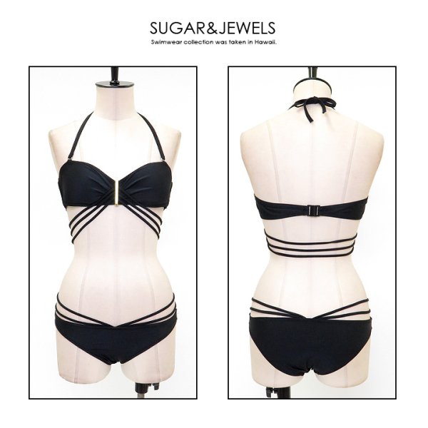 画像6: 【即日発送】【Ｂ品/アウトレット】【S,M,Lサイズ/1カラー】Sexyバンドゥラインビキニ[OF03] (6)
