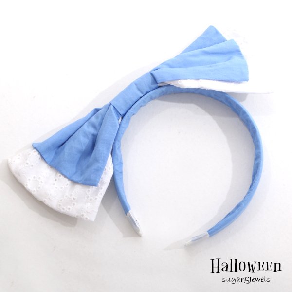 画像2: 【ハロウィン小物】リボンカチューシャ[HC03] (2)