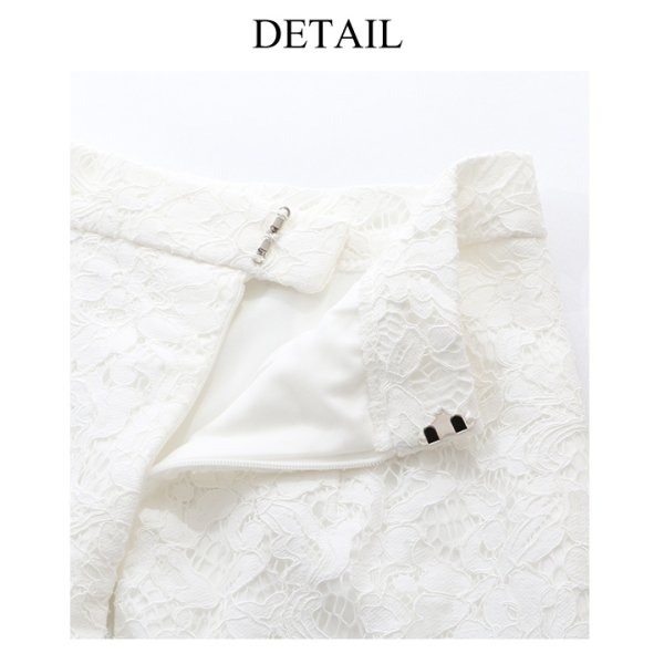 画像10: SALE!【スカート・S-Lサイズ/2カラー】総レース膝丈タイトスカート[HC02]【YN】 (10)