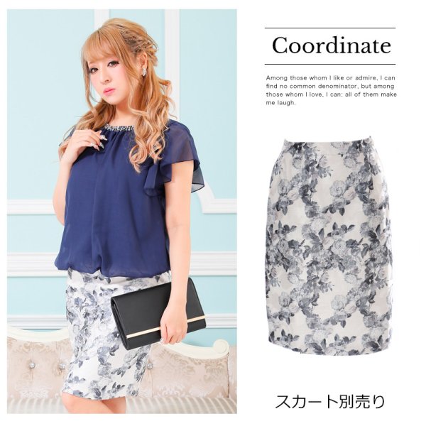 画像15: SALE!【ブラウス・フリーサイズ/4カラー】上質シフォン生地のショートスリーブブラウス[HC02]【YN】 (15)