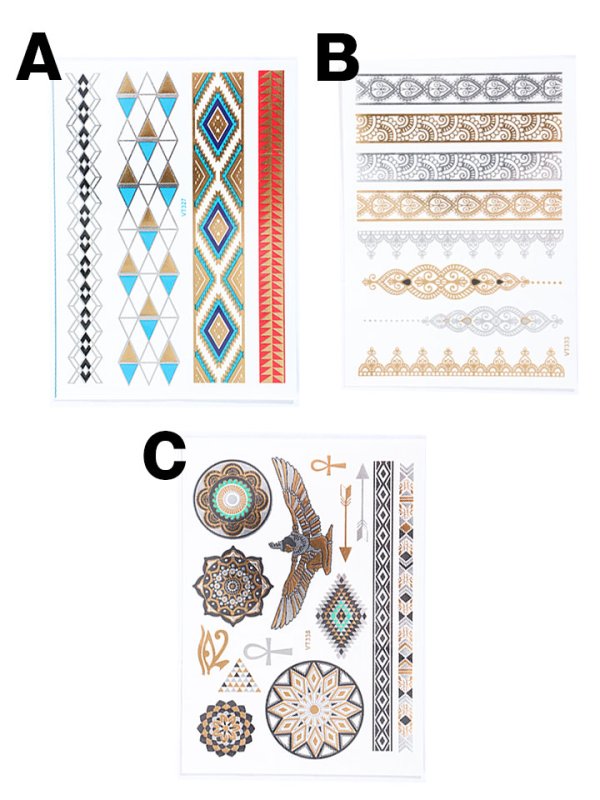 画像2: 【即日発送】【タトゥーシール】フェスやイベントに必須の新感覚アクセ★[HC03] (2)