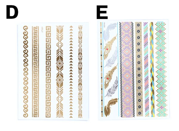 画像3: 【即日発送】【タトゥーシール】フェスやイベントに必須の新感覚アクセ★[HC03] (3)