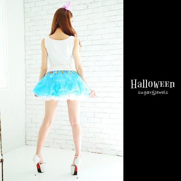 画像8: 【SALE!!】【ハロウィンコスプレ】フェスにも使えるカラフルフリンジタンクトップ[HC02] (8)