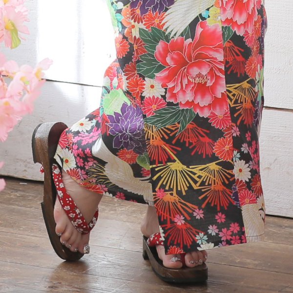 画像7: 【即日発送】【浴衣3点セット】 ☆ここでしか買えない!☆さくりなコラボ商品☆プリンセスフラワー浴衣セット(19obi-2/Yheko030WH / Yhimo206 / A807knR)【YMT】 (7)