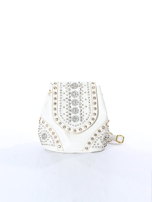 画像2: ブリアント/ビジュー/リュック/バック【2カラー】[HC02] (2)