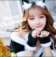 画像8: 【即日発送】【クリスマスコスプレ7点セット】【Malymoon/マリームーン】キャットサンタコスプレ【フリーサイズ/1カラー】[YMT] (8)