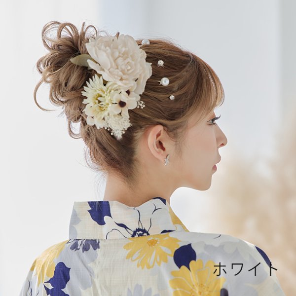 画像11: 【浴衣小物】フラワーコサージュ【4カラー】[HC02] (11)