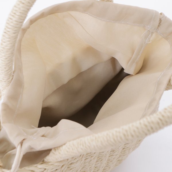 画像6: 【即日発送】巾着カゴバッグ[OF03] (6)