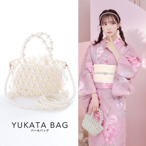 画像1: 【即日発送】2wayショルダーパールバッグ【YMT】 (1)