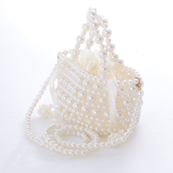 画像3: 【即日発送】2wayショルダーパールバッグ【YMT】 (3)