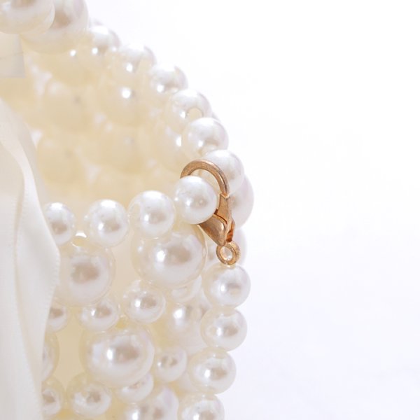 画像4: 【即日発送】2wayショルダーパールバッグ【YMT】 (4)