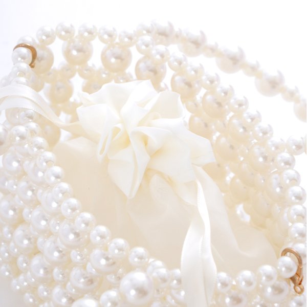 画像6: 【即日発送】2wayショルダーパールバッグ【YMT】 (6)