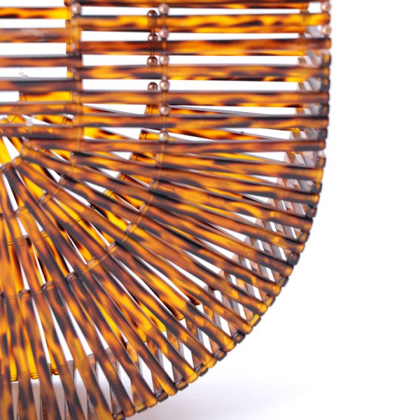 画像5: 【即日発送】べっ甲ハーフラウンドバッグ【YMT】 (5)