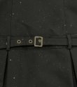 画像4: 【アウトレット】ホルターネック/フロントジップ/スーツ生地/ベルト/ノースリーブ/プリーツスカート/ミニドレス/キャバドレス【Sサイズ/2カラー】[OF01]【SB】 (4)