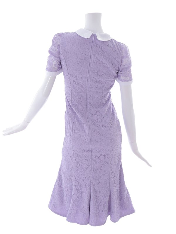 画像19: SALE!総レースマーメイドワンピースドレス/パール/胸元隠し/背中隠し/ミディアムドレス/マーメイド/キャバドレス【S-Lサイズ/2カラー】[HC02-X] 【SB】dzw (19)