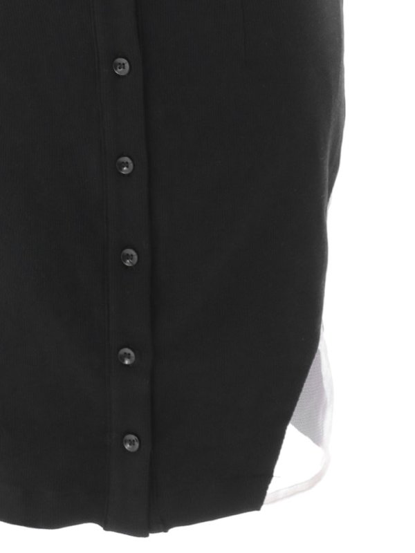 画像16: SALE!リブタイトニットドレス/リブ/開襟/ノースリーブ/タイト/ミニドレス/キャバドレス【XS-Mサイズ/1カラー】[HC02]  【SB】dzw (16)