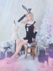 画像27: 【サンタセール！】【サンタコス5点セット】【S-Mサイズ/2カラー】セクシーバニーサンタコスプレ[YMT] (27)