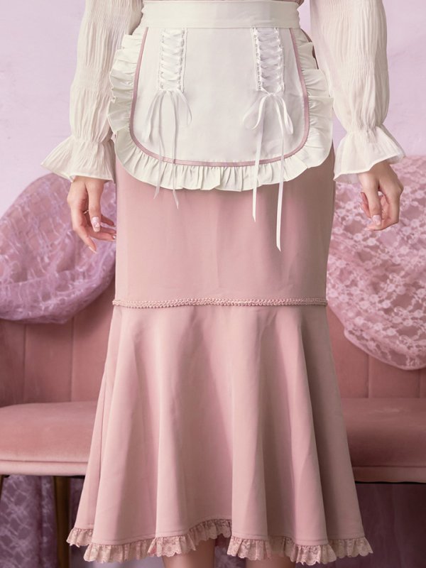 画像7: 【即日発送】ツイードキャットワンピースコスプレ/マーメイドスカート【sugar nineハロウィン3点セット】【S-Lサイズ/1カラー】[OF01] (7)