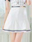 画像14: SALE!バイカラーチェックワンピースドレス/チェック柄/ボタン/フレアスカート/胸元隠し/背中隠し/ミニドレス/キャバドレス【XS-Mサイズ/1カラー】[OF04] 【SB】dzw (14)
