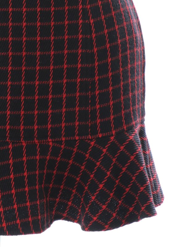 画像21: SALE!格子チェック柄セットアップ/ノースリーブ/マーメイド/キャバドレス/ミニドレス【XS-Mサイズ/1カラー】[HC02] 【SB】dzw (21)