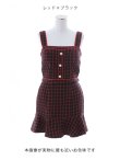 画像18: 【春の大感謝セール】格子チェック柄セットアップ/ノースリーブ/マーメイド/キャバドレス/ミニドレス【XS-Mサイズ/1カラー】[OF04] 【SB】dzw (18)