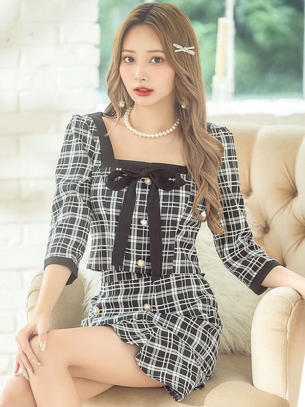 モデル:ぴょな 身長:160cm 着用サイズ:Sサイズ