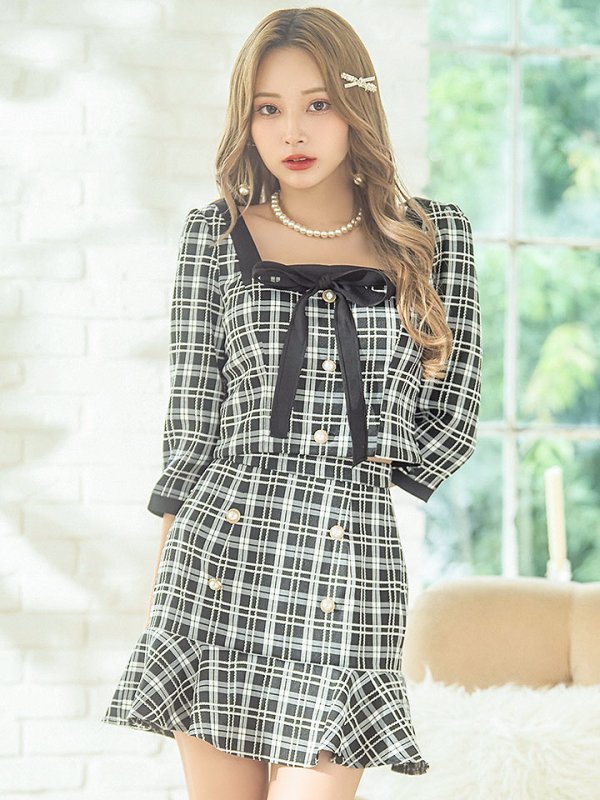 モデル:ぴょな 身長:160cm 着用サイズ:Sサイズ