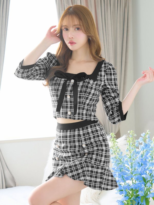 モデル:ゆめ 身長:160cm 着用サイズ:Sサイズ