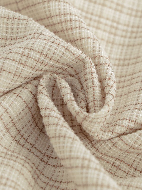 画像18: SALE!【sifeel/シフィール】チェックツイードミディアムワンピースドレス/フロントファスナー/ノースリーブ/ベルト/谷間見せ/マーメイド/キャバドレス/ミディアムドレス【S-Lサイズ/1カラー】[HC02] 【SB】dzw (18)