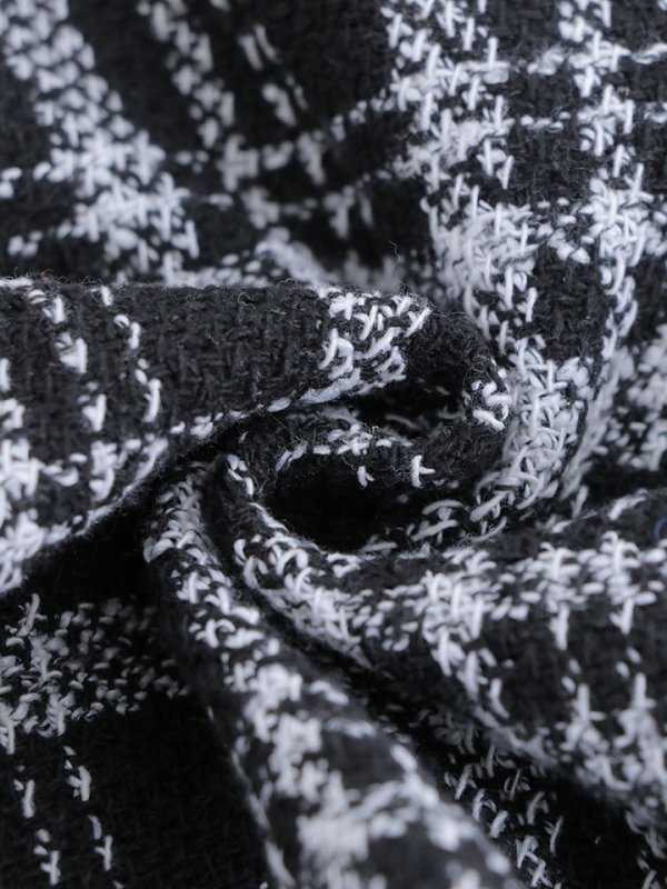 画像18: 【送料無料！】セットアップツイードミニドレス/リボン/Vカット/フリル/チェック柄/ショートスリーブ/谷間見せ/背中隠し/ミニドレス/キャバドレス 【XS-Mサイズ/1カラー】[HC02] 【SB】dzw (18)