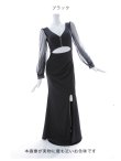 画像15: 【春の大感謝セール】フロントファスナーロングドレス/長袖/谷間見せ/背中見せ/キャバドレス 【S-Lサイズ/2カラー】[OF04] 【SB】dzw (15)