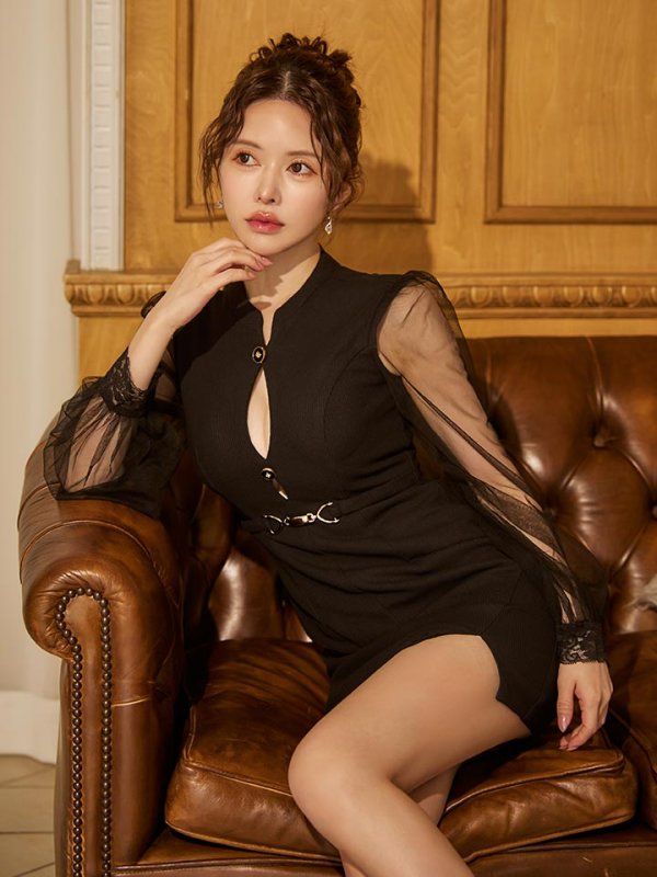 モデル：ゆめ　身長：160cm　着用サイズ：Sサイズ