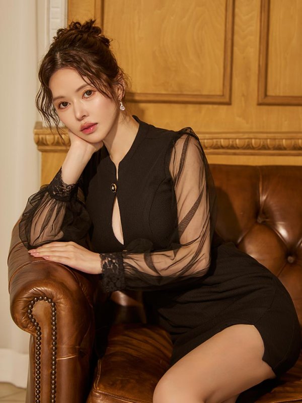 モデル：ゆめ　身長：160cm　着用サイズ：Sサイズ