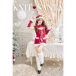 画像4: 【即日発送！】【クリスマスコスプレ6点セット】【Malymoon/マリームーン】イヤーマフチャーミーニットサンタ【フリーサイズ/1カラー】[OF03] (4)