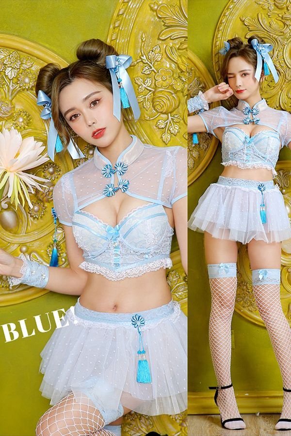 画像10: 【即日発送】フェミニンチャイナドレス《ハロウィンコスプレ8点セット》【Dreamy Doll/ドリーミードール】[HC02] (10)