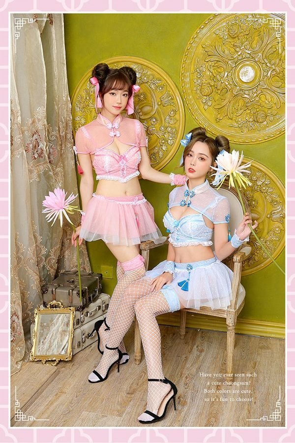 画像9: 【即日発送】フェミニンチャイナドレス《ハロウィンコスプレ8点セット》【Dreamy Doll/ドリーミードール】[HC02] (9)