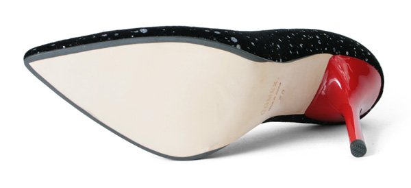 画像14: 【COMEX】 1color/ 10.5cmヒール/ ベロア/ ピンヒール/ 赤ヒール/ ポインテッドトゥ/ ハイヒール/ パンプス[OFJH] (14)