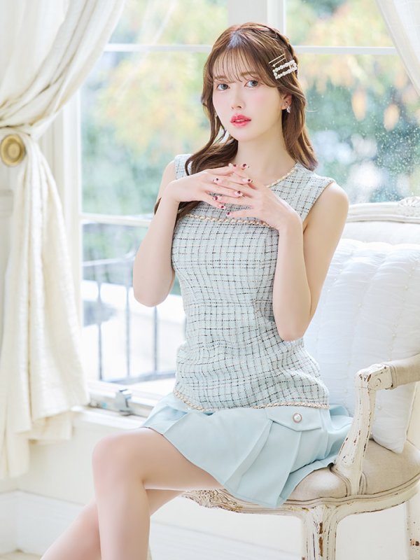 モデル：ゆめ　身長：160cm　着用サイズ：Sサイズ