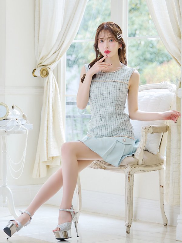 モデル：ゆめ　身長：160cm　着用サイズ：Sサイズ