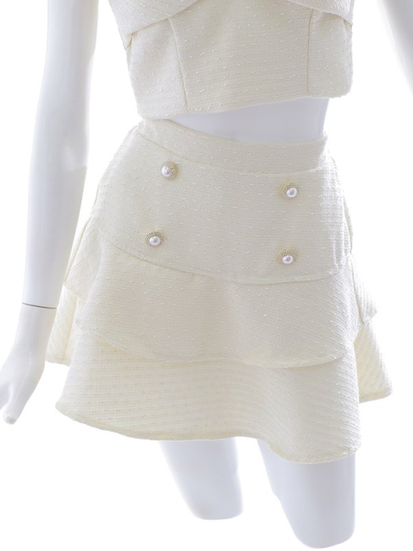 画像16: リボンオフショルマーメイドセットアップミニドレス/キャバドレス【XS-Lサイズ/1カラー】[HC02] 【SB】dzw (16)