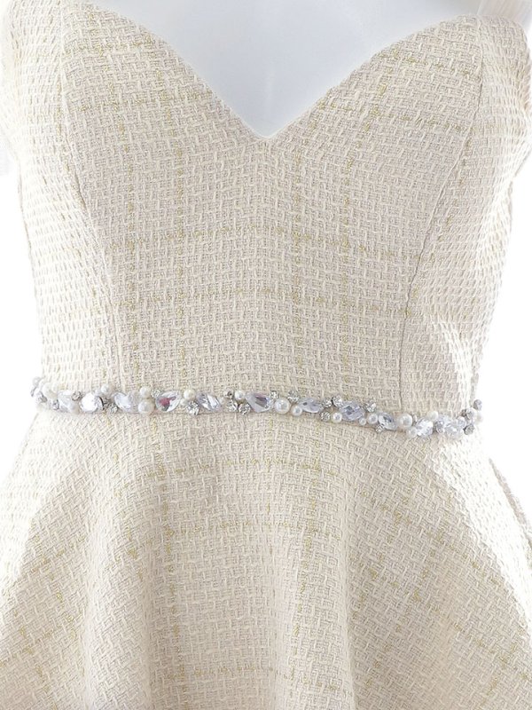 画像17: リボンショルダーワンピース/ノースリーブ/谷間見せ/背中見せ/ミニドレス/キャバドレス【XS-Mサイズ/1カラー】[HC02] 【SB】dzj (17)